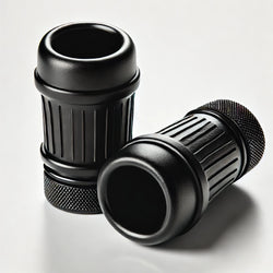 Blue Jay Cane Tips - Pair (Black, Fits 3/4" Tubing Diameter)