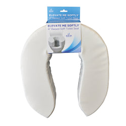 Elevate Me Softly Blue Jay 4 - Raised Soft Toilet Seat