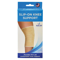 Blue Jay Slip-on Knee Support - Beige, Large (17.5" - 20")