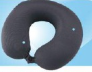 Charcoal Travel Neck Pillow - Black